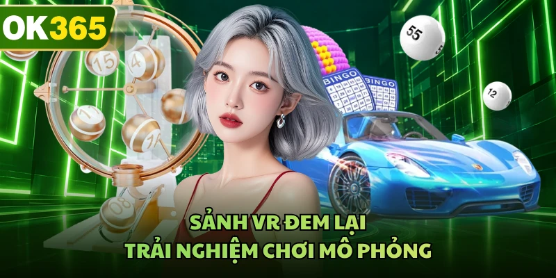 Sảnh VR đem lại trải nghiệm chơi mô phỏng